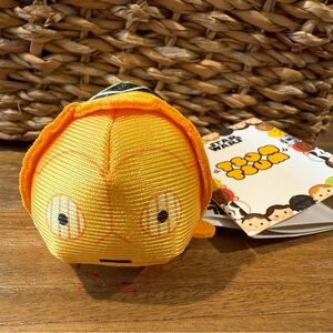 Disney Store Mini Tsum Tsum C-3PO plush toy from the Star Wars Collection NWT